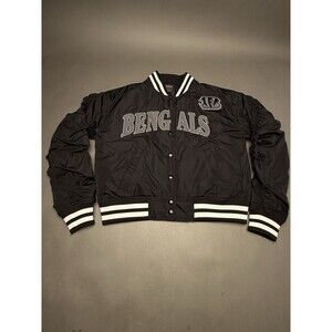 Cincinnati Bengals Fanatics Women's Elements Wave Full-Snap Jacket - Black M